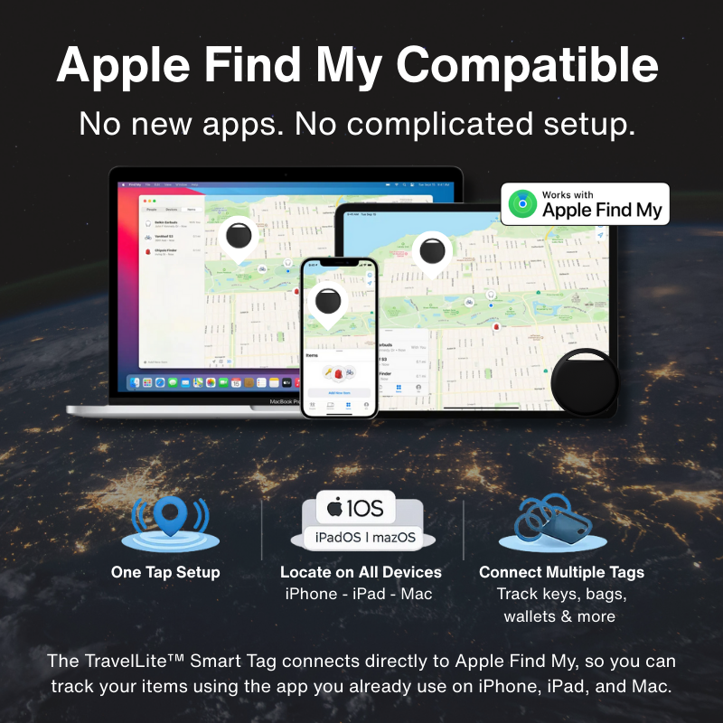 TravelLite™ Smart Tag - 5 Pack